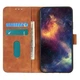 Чохол-книжка з застібкою KHAZNEH Retro Wallet для Honor Magic 7 Lite - Brown - зображення 3