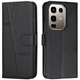 Чехол-книжка UniCase Jet Cover для Infinix Note 50 Pro Plus - Black - изображение 1