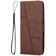 Чехол-книжка с застежкой UniCase Jet Cover для Infinix Note 50 / Note 50 Pro - Brown - изображение 4
