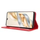 Чохол-книжка Deexe Retro Style для Honor Magic 7 Lite - Red - зображення 3