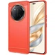 Силіконовий (TPU) чохол UniCase Carbon для Honor Magic 7 Lite - Red - зображення 1