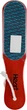 Терка педикюрная Heart 80/100, красная с синим - Heart Germany (878454-27064858) - изображение 2