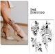 Временное тату "Змея в цветах" - Ne Tattoo (945309-27071870) - изображение 1