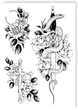 Временное тату "Змея в цветах" - Ne Tattoo (945309-27071870) - изображение 2