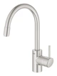 Змішувач для кухні з висувним виливом Grohe Concetto new [32663DC3] - зображення 3