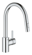 Змішувач для кухні з висувним виливом Grohe Eurosmart Cosmopolitan (31481001) kr - изображение 1