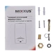 Газова колонка MIXXUS GWH-0410 BASIC GLASS димохідна 10 л/хв (панель зі скла з малюнком) (WH0025) - зображення 3