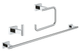 Набір аксесуарів 3 в 1 Grohe Essentials Cube New (40777001) - зображення 1