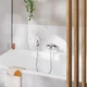Одноважільний змішувач для ванни Grohe Cubeo (1018140000) - зображення 5