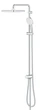 Душова система Grohe Flex Tempesta System 250 Cube з перемикачем настінного монтажу (26694001) kr - зображення 1