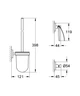 Набір аксесуарів 3 в 1 Grohe Essentials New (40407001) - изображение 3