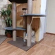 Ігровий комплекс кігтеточка дряпка для кішки, кота Нурія 105х65х45см бежево коричньовий - зображення 7