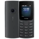 Мобільний телефон Nokia 110 2023 Dual Sim Charcoal Чорний 21376 - изображение 2