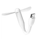 USB вентилятор MINI Fan for PowerBank White - изображение 3