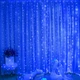 Гірлянда штора водоспад з пультом Copper Light 300 Led 3х3м Blue - изображение 7