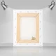 Холст художественный Gencla White 20х25 на подрамнике (43х18 сосна срощенная) EmojiFrame - изображение 4