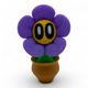 Іграшка у формі квітів Blob Flowers Violet Фіалка у горщику [FDM-друк] - зображення 1