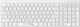 Клавіатура OfficePro SK985W Wireless/Bluetooth White (SK985W) - изображение 1