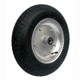Пневматическое колесо Deli Tire 3.50-8 для тачки – надувное колесо 370 мм с камерой для садовых и строительных - изображение 2