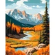 Картина за номерами "Осінь в горах" ArtCraft 40*50 см 11043-AC - изображение 1