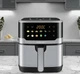 Аерофритюрниця Sokany SK-10085 мультипіч 2200 Вт, аерогриль 7,5 л, сенсорне керування, Нержавіюча сталь - изображение 2