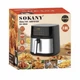 Мультипіч Sokany SK-10048 Аерофритюрниця 1800 Вт, аерогриль 7 л, Чорний - изображение 2