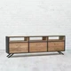 Тумба под телевизор в стиле лофт EcoLoft IN-2618 - изображение 1