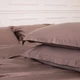 Комплект постельного белья MirSon двуспальный 175x210 см 08 Beige Tencel (2200009637148) - изображение 6