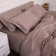Комплект постельного белья MirSon двуспальный 175x210 см 08 Beige Tencel (2200009637148) - изображение 9