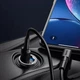 Автомобільний зарядний пристрій Зарядка в авто Baseus Tiny Star Mini 30W USB 5A Швидка зарядка QC 3.0 (VCHX-A0G) Grey - зображення 2