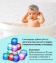 Светящиеся в воде кубики для купания Игрушки в ванную для детей, набор 22 шт +2 кубика полихромные LED искусственный лед для напитков Polychrome Flash Steep Прозрачные - изображение 7