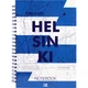 Блокнот А5 Helsinki на спирали 96 листов клетка твердая обложка Axent 8032-06-A, 42934 - изображение 1