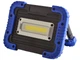 Прожектор LED 10W COB 750Lm 6500K IP64 чорно-синій з акумулятором / LMP74-10 Лємансо - зображення 1