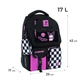 Рюкзак шкільний підлітковий з пеналом Kite Education teens Kuromi HK25-2587M-2 - изображение 2