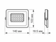 Прожектор LED 20W 5000K 220V IP65 VL-F2e-205W VIDEX - зображення 6