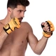 Рукавички для змішаних єдиноборств MMA на липучці Поліуретан Zelart розмір XS оранжеві BO-5699 - зображення 5