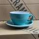 Чашка с блюдцем Loveramics EGG 300мл Teal - изображение 2