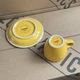 Чашка с блюдцем Loveramics EGG 80мл Yellow - изображение 3
