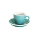 Чашка с блюдцем Loveramics EGG 80мл Teal - изображение 1