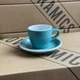 Чашка с блюдцем Loveramics EGG 80мл Teal - изображение 2