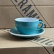 Чашка з блюдцем Loveramics EGG 200мл Teal - зображення 2
