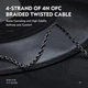 Кабель ССZ для наушников с микрофоном C-pin/QDC - изображение 2