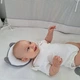 Подушка-подголовник ортопедическая для новорожденных New Life "Котик Memory Air" 21х19 белый-серый - изображение 7