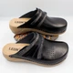 Жіночі сабо шкіряні Leon 3200, black, 37р. - зображення 2