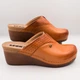 Жіночі сабо шкіряні Leon 1002, brown, 39р. - зображення 1
