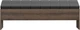 Пуф с нишей Frisco Bellevue 1850х560х368 мм Дуб болотный / Дуб черный (7336-BLQT011) - изображение 3