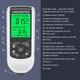 Толщиномер краски HW-300 PRO 0-2000 мкм Fe и Nfe с трафаретами для калибровки (Білий) - изображение 7
