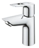 Одноважільний змішувач для раковини S-Size Grohe BauLoop New з нажимним донним клапаном (23878001) - изображение 4