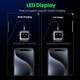 Зарядний пристрій Ugreen CD361 Robot tech 65W 2xType-C 1xUSB Gan Fast Charger Grey (25685B) - зображення 5