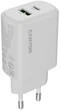 Сетевое зарядное устройство Canyon OnCharge 200 20W 1xPD 1xQC EU White (CNE-CHA200-21) - изображение 4